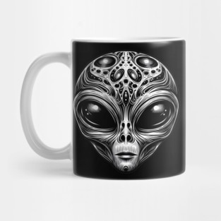 Mystic Alien Visage Mug