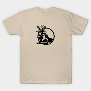 Jackalope Disc Golf Driver T-Shirt