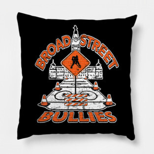 Broad Street Bullies Philadelphia Hockey Art Pillow