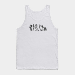 rebels space family Tank Top
