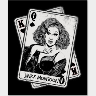 Retro jinkx Monsoon Card Style Posters and Art