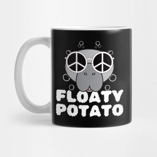 Manatees Floaty Potato by The WYLD Tribe