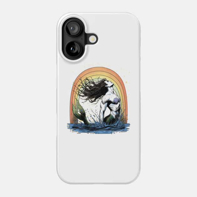 Rainbow Mermen Phone Case by GoshWow®