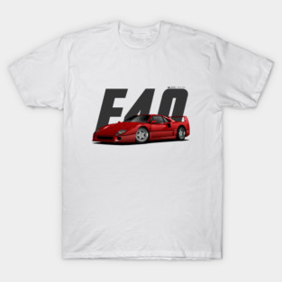 Ferrari F-40 F40 (red) T-Shirt