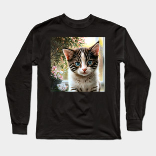 Cute Kittens Beautiful Cats Long Sleeve T-Shirt