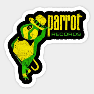 Parrot Records Sticker