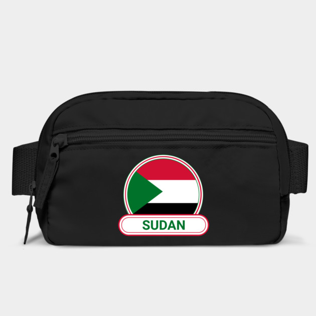 The Sudan Country Badge - The Sudan Flag by Yesteeyear
