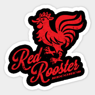 Red Rooster Records Sticker