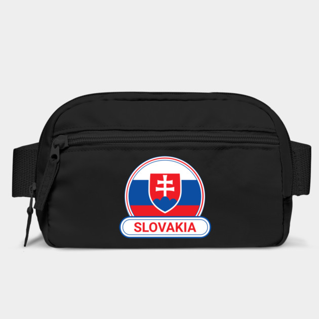 Slovakia Country Badge - Slovakia Flag by Yesteeyear