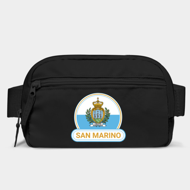 San Marino Country Badge - San Marino Flag by Yesteeyear