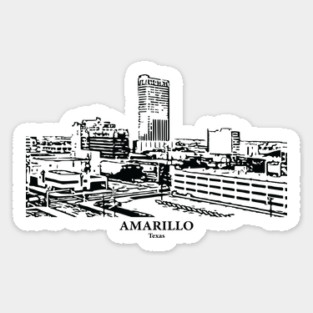 Amarillo - Texas Magnet