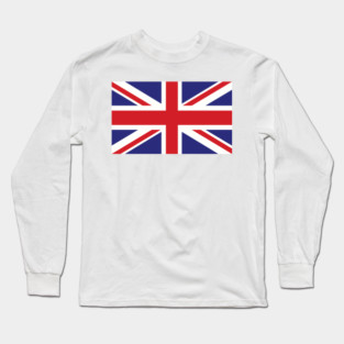 Union Jack UK flag Long Sleeve T-Shirt