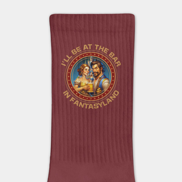 I'll be at the Bar in Fantasyland WDW Orlando Florida by Joaddo