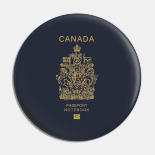 Passport canada Pin