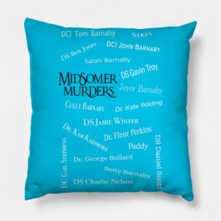 Midsomer Murder Pillow