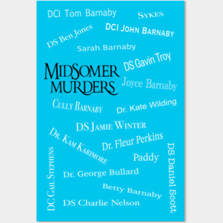 Midsomer Murder Posters and Art