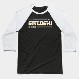 Satoshi Nakamoto Baseball T-Shirt