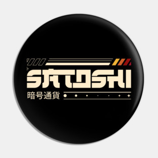 Satoshi Nakamoto Pin