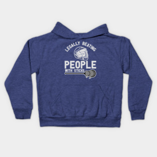 Lacrosse Beating Kids Hoodie