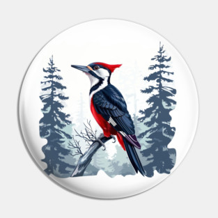 Woodpecker Pin