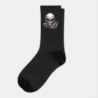 Cosmic Entity - Alien Invasion Socks