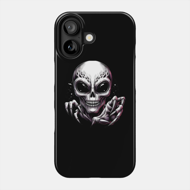 Cosmic Entity - Alien Invasion Phone Case by MakerMind8.2