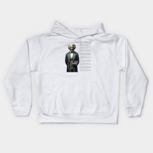 Frederick Douglass - Black History Legend Kids Hoodie
