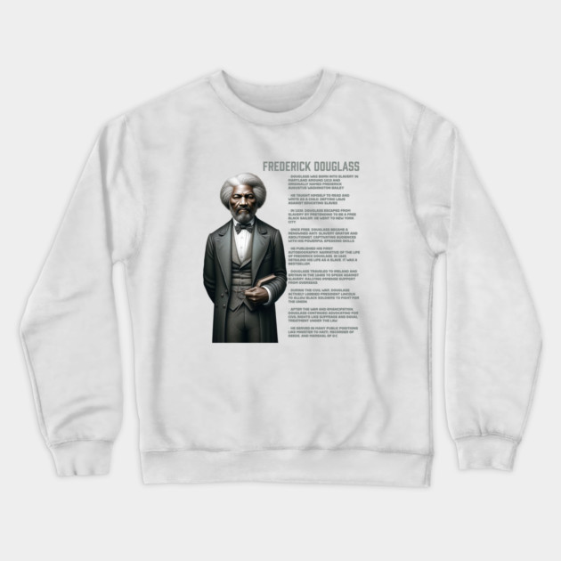 Frederick Douglass - Black History Legend Crewneck Sweatshirt by UrbanLifeApparel