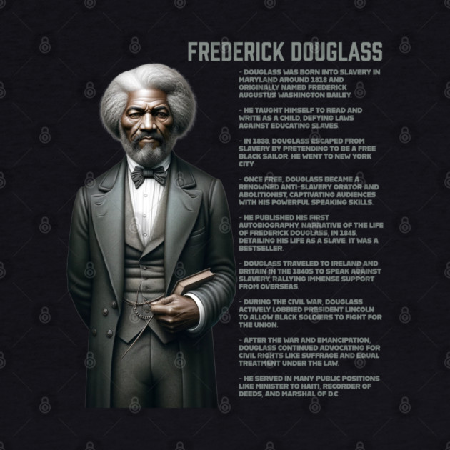 Frederick Douglass - Black History Legend by UrbanLifeApparel