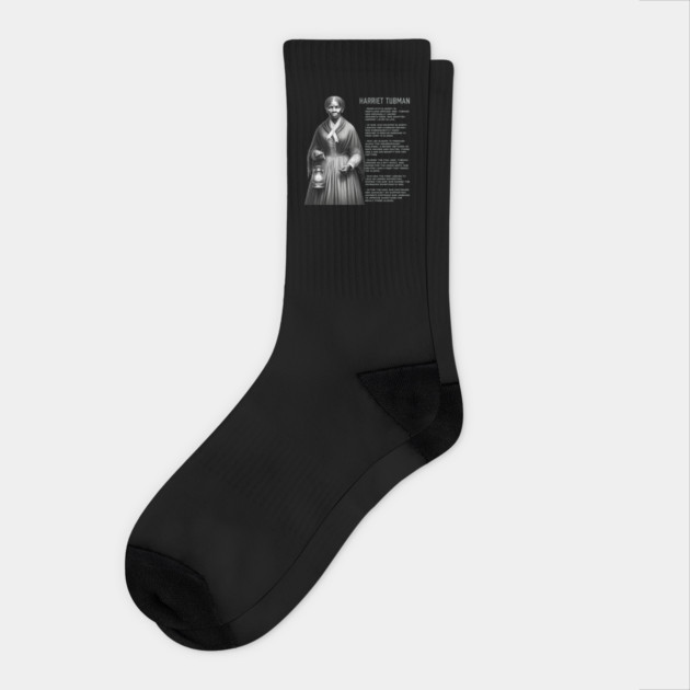 Harriet Tubman - Black History Legend Socks by UrbanLifeApparel