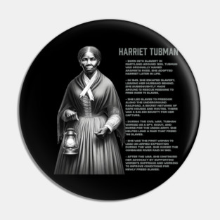 Harriet Tubman - Black History Legend Pin