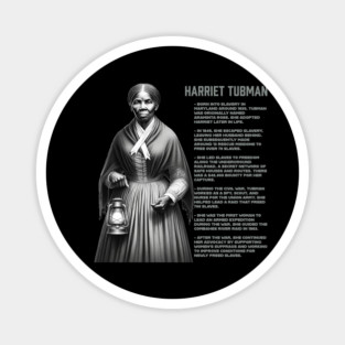 Harriet Tubman - Black History Legend Magnet