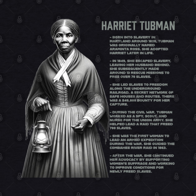 Harriet Tubman - Black History Legend by UrbanLifeApparel