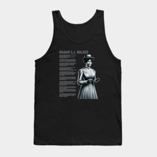 Madam C.J. Walker - Black History Legend Tank Top