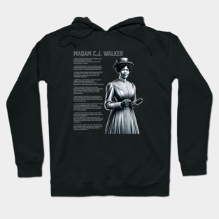 Madam C.J. Walker - Black History Legend Hoodie