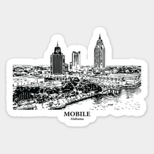 Mobile - Alabama Sticker