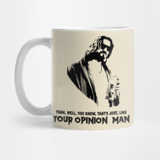 Big lebowski t-shirt Mug