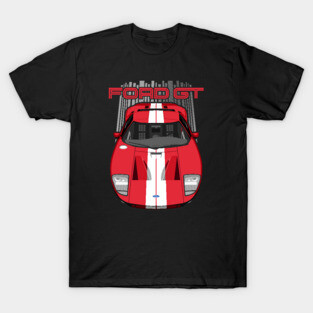 Custom Ford GT-2005-2006-red T-Shirt
