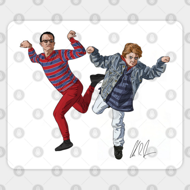 Artie & Pete Sticker by 51Deesigns