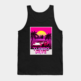 Turbo Drive Sunset Tank Top