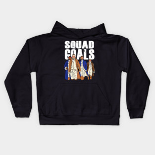 Squad Goals Hamilton Musical Kids Hoodie