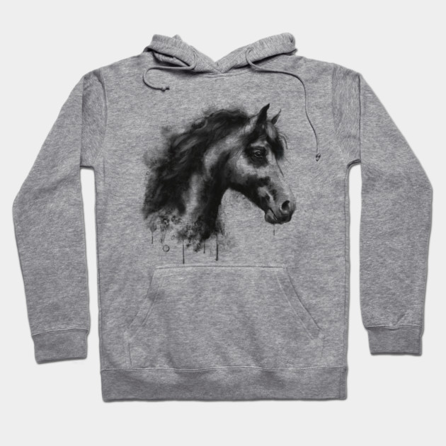 Majestic Horse Hoodie by TopTenGraphics