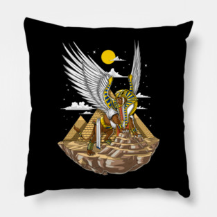 Egyptian Pyramids Sphinx Pillow