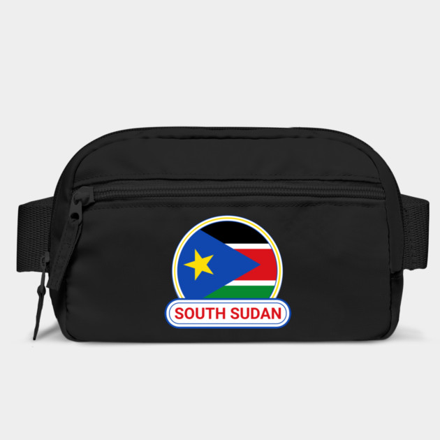 South Sudan Country Badge - South Sudan Flag by Yesteeyear