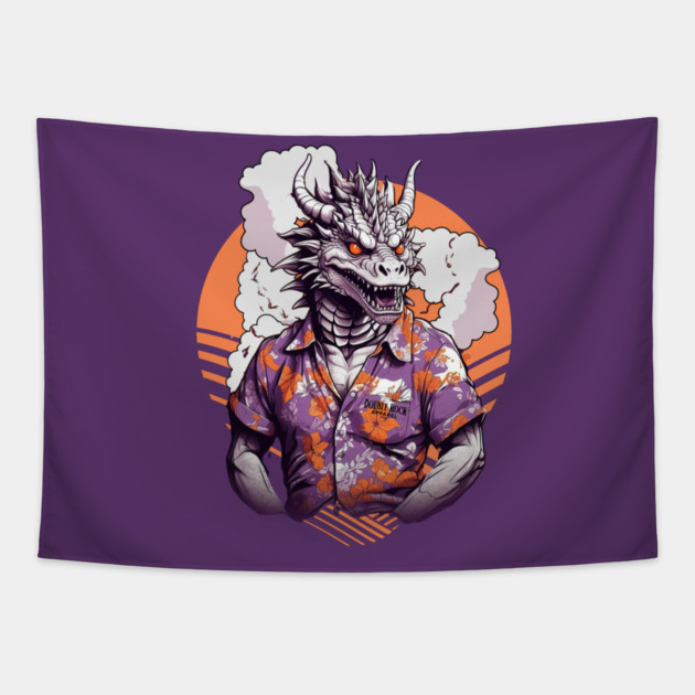 Double Rock Apparel Logo Tee Tapestry by Joaddo