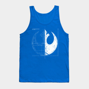 Rebel Blueprint Tank Top