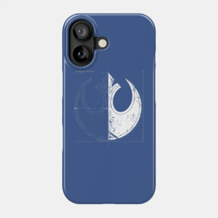 Rebel Blueprint Phone Case