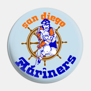 Defunct San Diego Mariners Hockey Pin