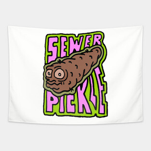 Sewer pickle Tapestry
