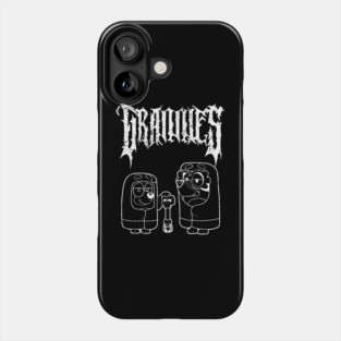 Death Metal Bluey Grannies Phone Case